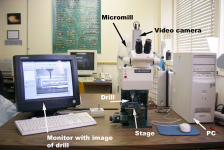 Micromill microsampling device